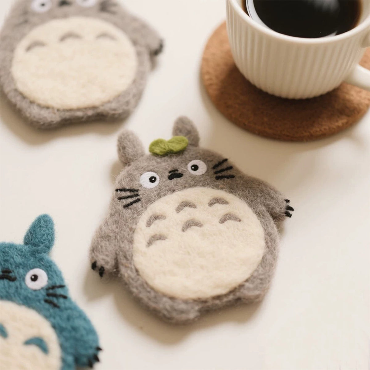 Easy Animal Felt Coaster Kit with Tools