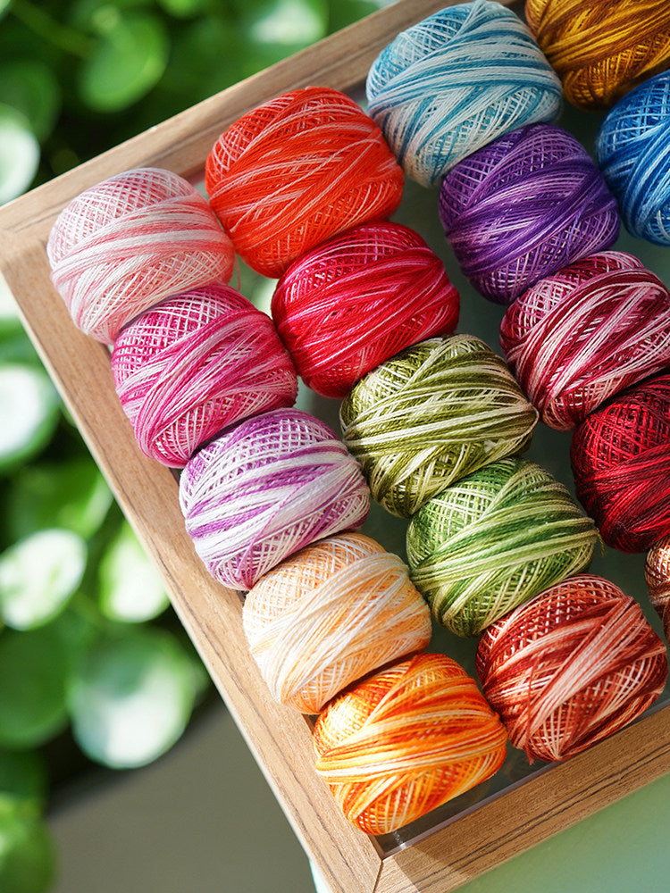#8 Variegated Lace Yarn