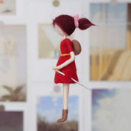Arrietty Inspired Felting Doll Kit