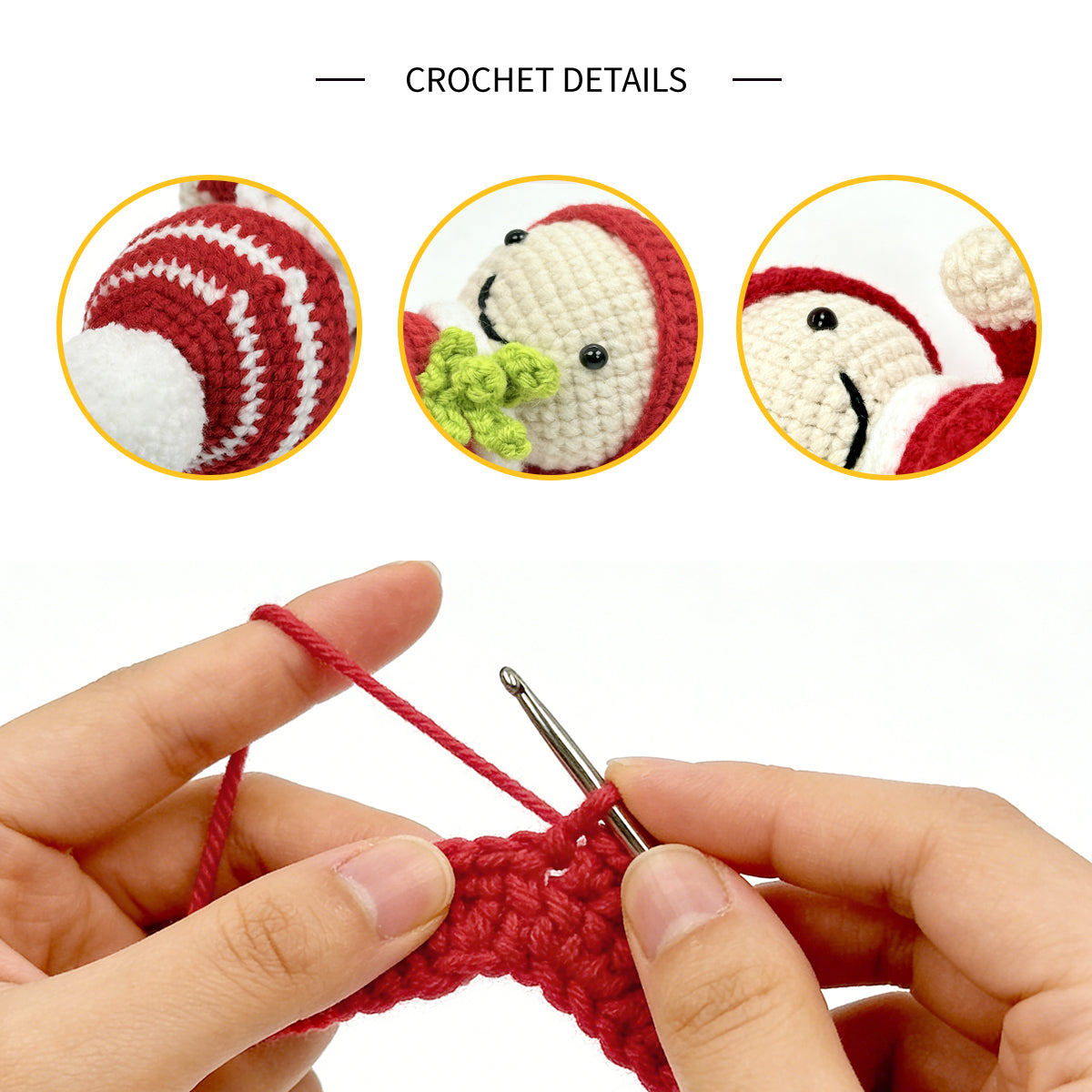 Handmade Crochet Doll Pair - Cute Amigurumi Couple with Good Luck Clover