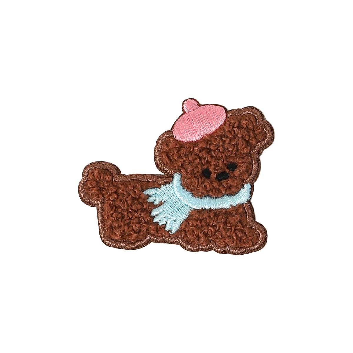 Plush Dog Embroidery Patch