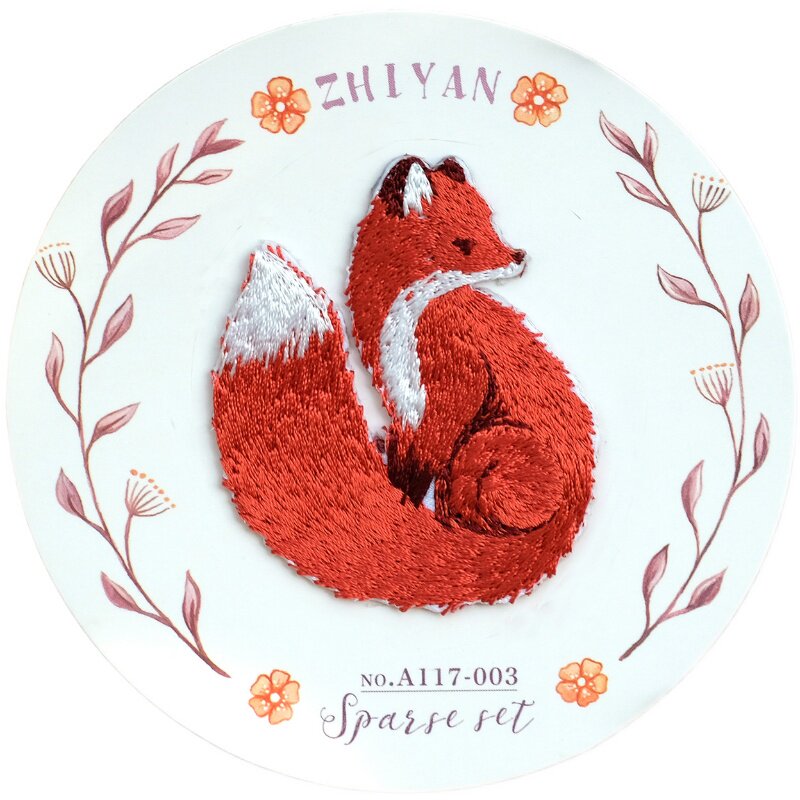 Cartoon Animal Embroidery Patches