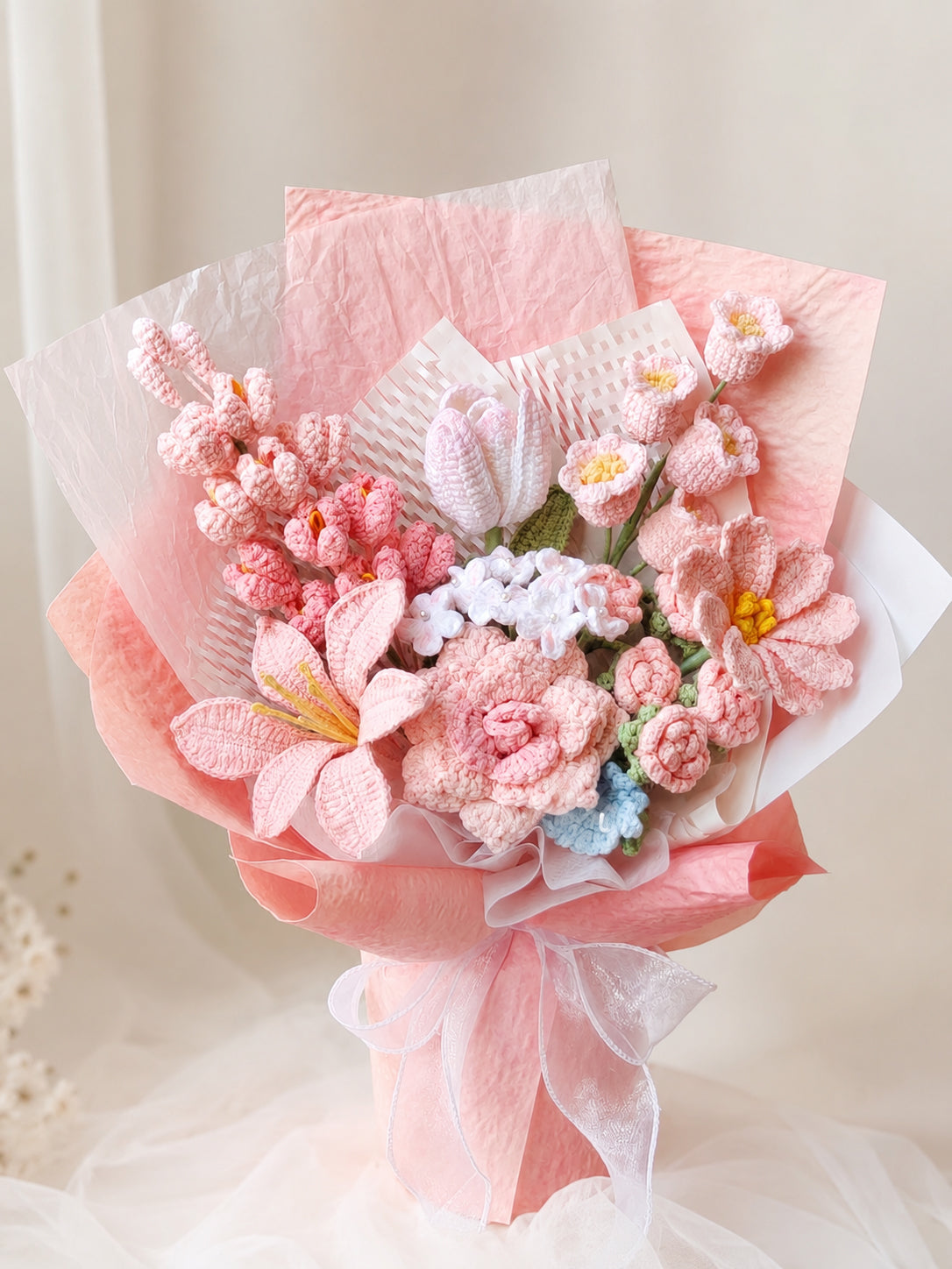 Pink Bell Shaped Flowers