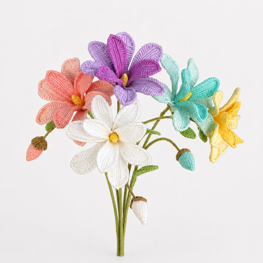 Handmade Crochet Magnolia Flower