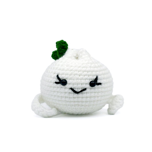 Crochet Garlic Plush Toy
