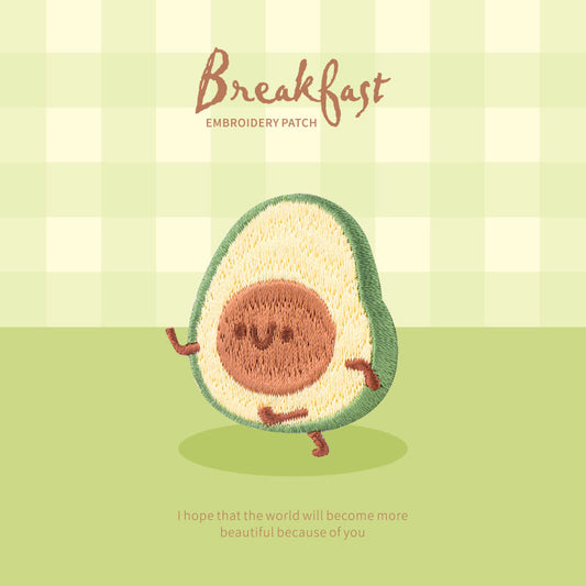 Sunshine Bread Embroidery Patch