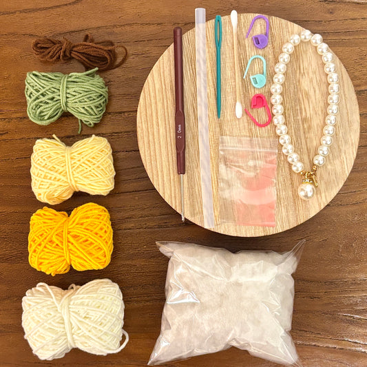 DIY Laurel Rabbit Wind Chime Pendant Crochet Kit