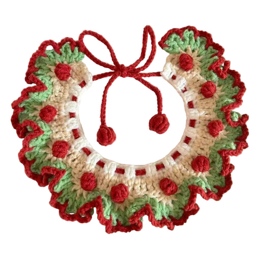 Pet collar knitting DIY crochet kit