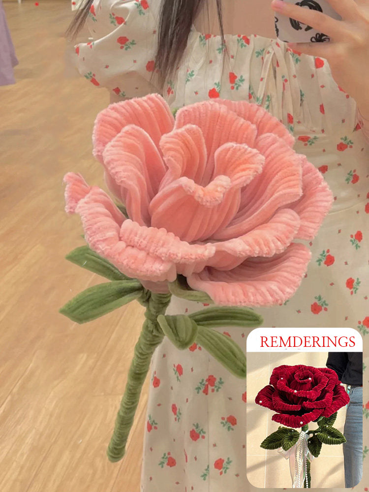 Giant Rose Pipeel Bouquet - DIY Handmade Craft Kit Gift