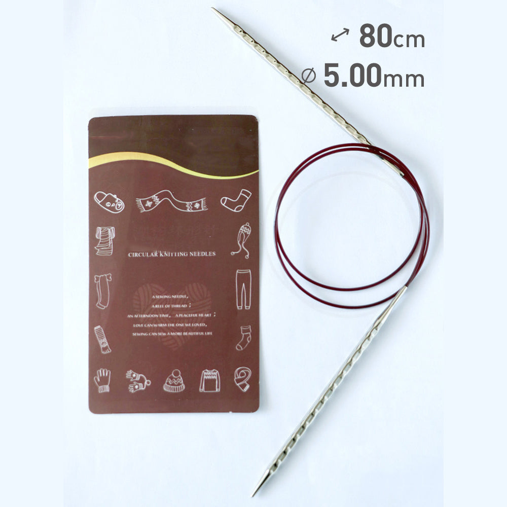Spiral Knitting Needles (Circular)