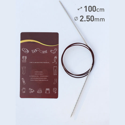 Spiral Knitting Needles (Circular)