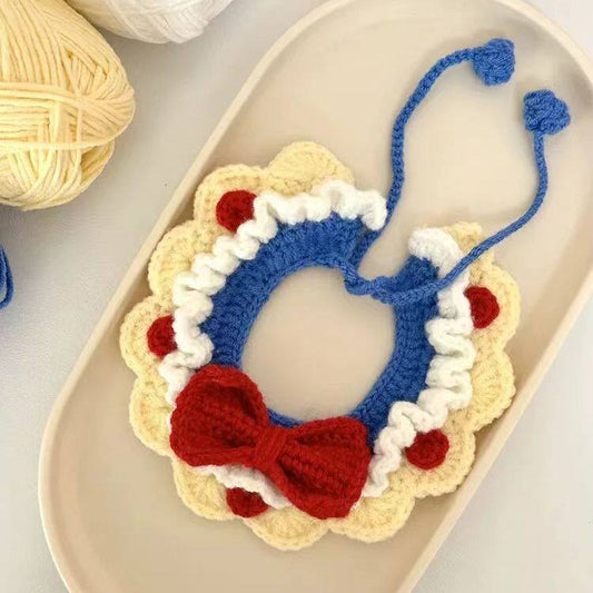 Pet collar knitting DIY crochet kit