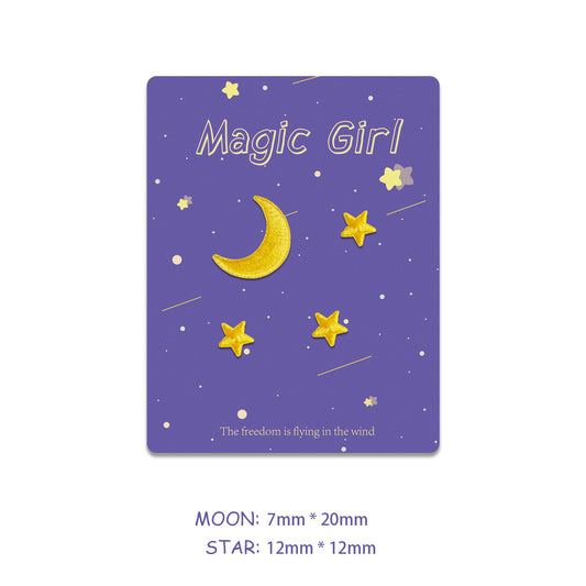 Flying Maiden Embroidery Patch