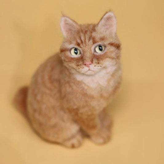 Handmade Personalized Cat & Dog Figurine Gift