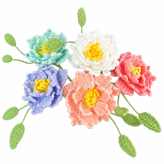 Handmade Crochet Designer Rose