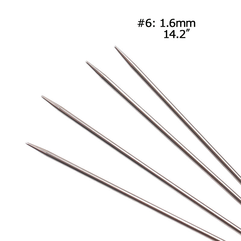 Stainless Steel Straight Knitting Needles (Knitting Tools)