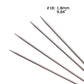 Stainless Steel Straight Knitting Needles (Knitting Tools)