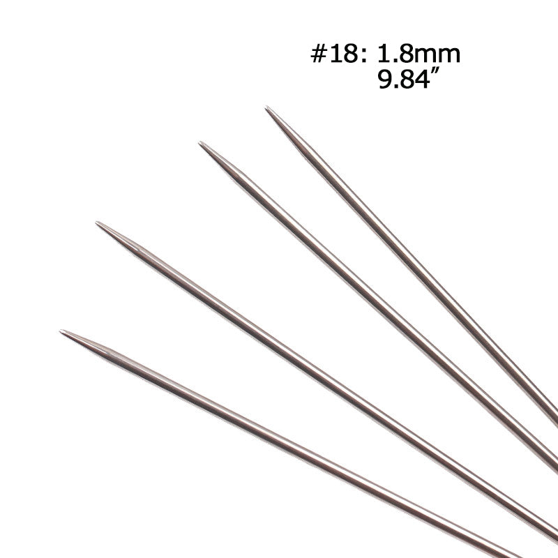 Stainless Steel Straight Knitting Needles (Knitting Tools)