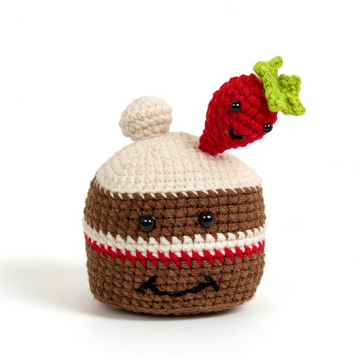 Handmade Crochet Play Food Set - Amigurumi Fruit and Sandwich Kitchen Toys