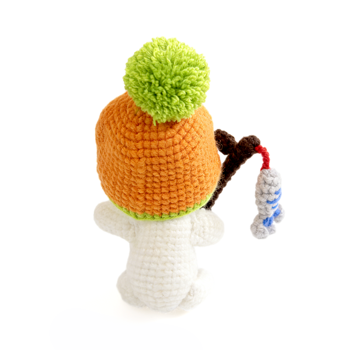 Handmade Crochet Polar Bear Set - Cute Amigurumi Mother and Baby Nursery Decor