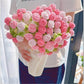 Handmade Floral Bouquet Crochet Blanket
