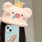 DIY Pig Hat Handmade Knitting DIY Material Kit Yarn Crochet Hook Cute Doll Crochet
