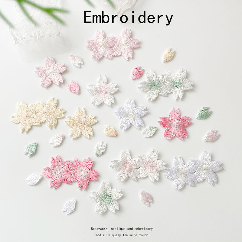 Sakura Embroidered Patch②