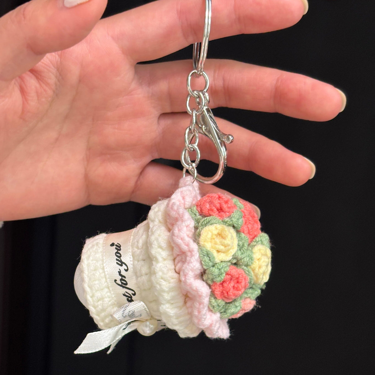 DIY badminton bouquet materials, pendant, yarn, crochet, cute best friend shuttlecock gift