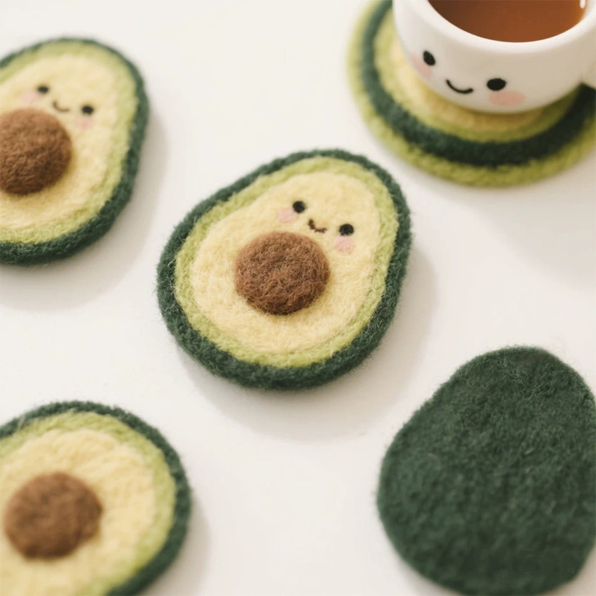 Avocado Coaster Gift Kit with Tools