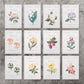 Fragrant Botanical Flower Embroidery Patch