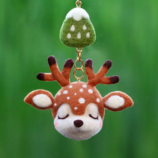 Forest Style Deer Needle Felting DIY Kit