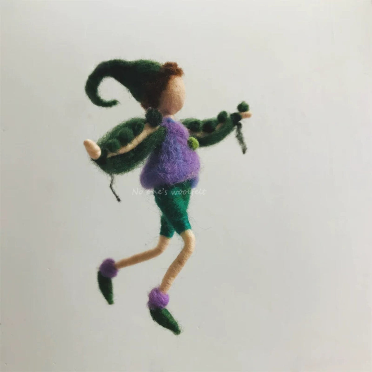 Pea Fairy Needle Felting Kit