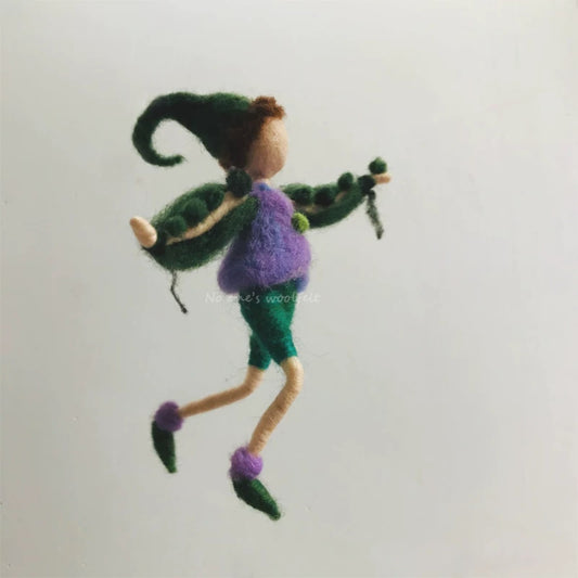 Pea Fairy Needle Felting Kit