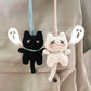 Working Cat Yarn Knitting Kit - DIY Crochet for Beginners - Fun Charm Keychain
