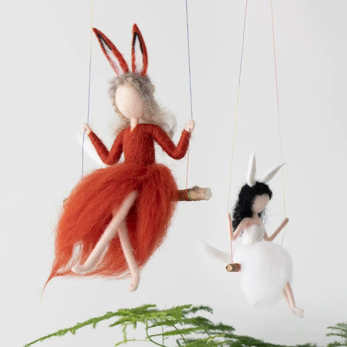 Fox Fairy Car Charm Felting Kit