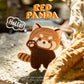 Adorable Red Panda Embroidery Patch