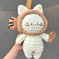 DIY Taiyaki Kitten Material Kit, Handmade Ornament, Sofa Decoration, Children's Hug Doll Gift