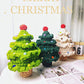 DIY handmade Christmas tree yarn kit - a creative Christmas gift for your friend family etc...