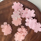 Light Pink Cherry Blossom Felt Pieces for DIY Crafts