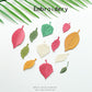 Fresh and Delicate Leaf Embroidery