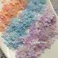 Gradient Dyed Silk Crepe Fabric