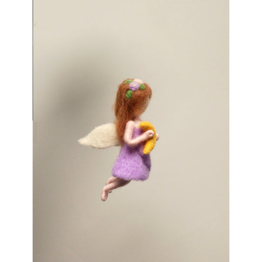 Purple Fairy Doll Needle Felting Kit