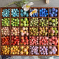 Gradient Dyed Multicolor Handmade Solid Pure Wool Felt Balls