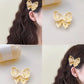 DIY yarn hair clip crochet kit for knitted hair accessories and gifts