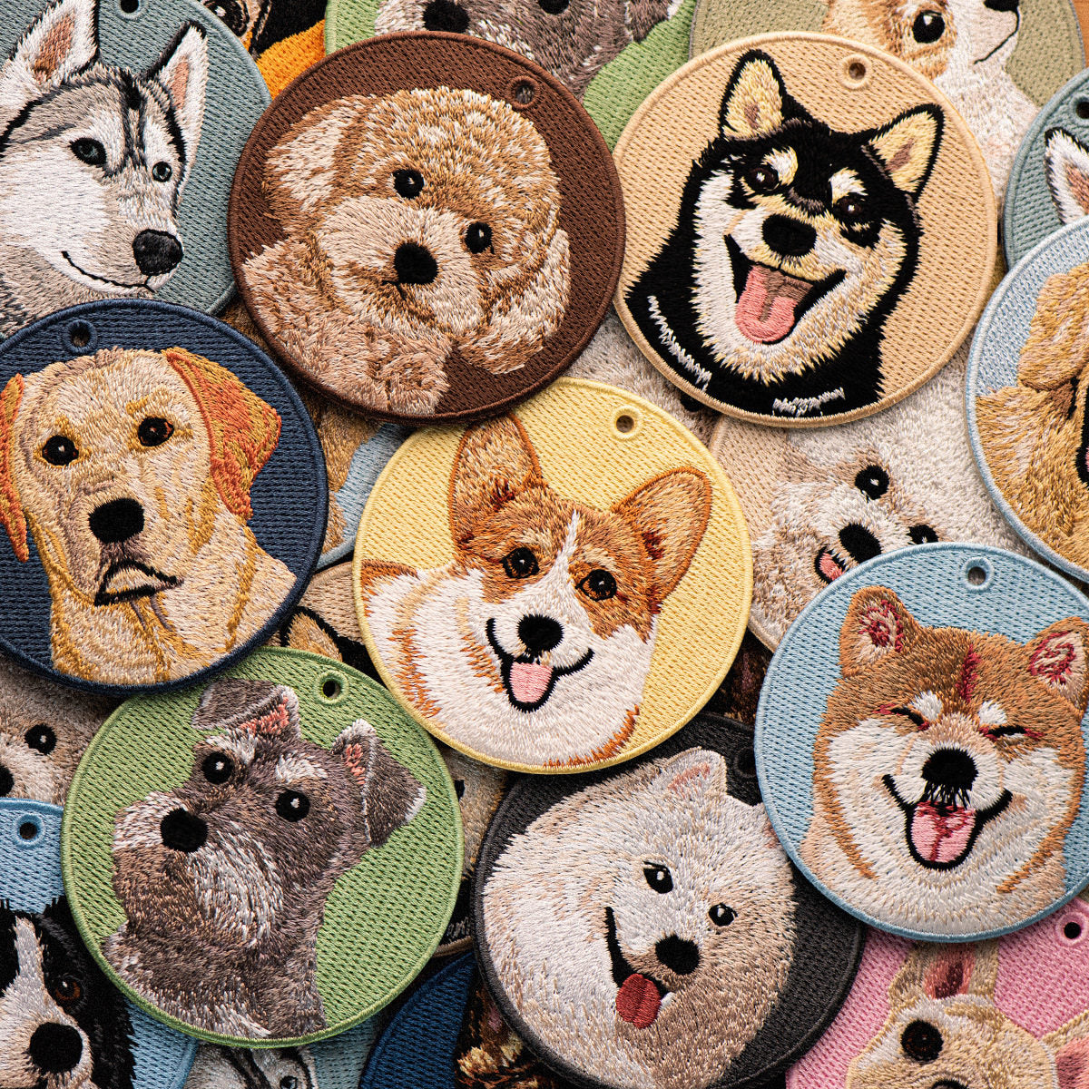 Exquisite Animal Embroidery Hanging Charm