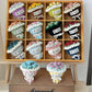 Mini bouquets, handmade crochet and knitted keychains, birthday gifts