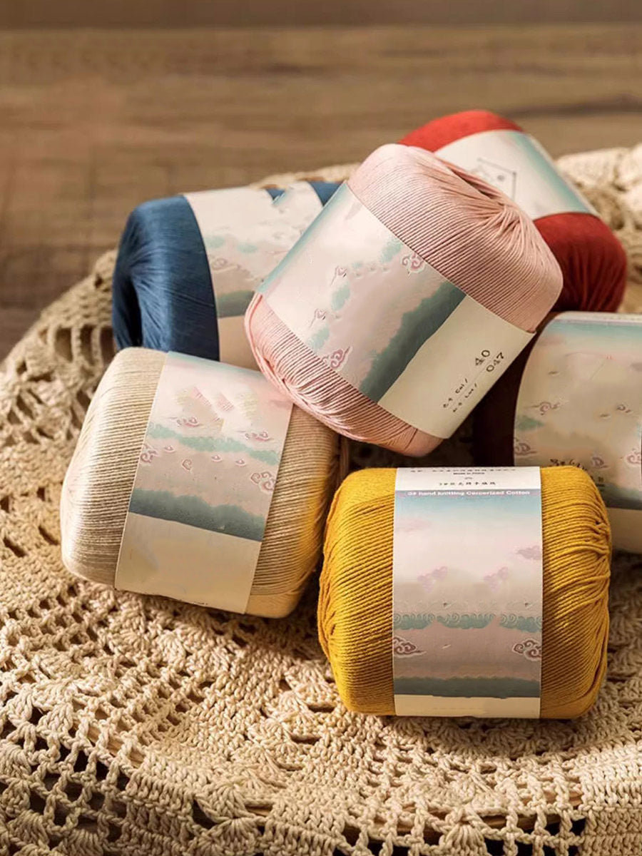 #3 Pearl Lace Crochet Yarn