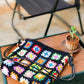 Granny Square Hand-Knitted Bag — Crochet DIY Kit | Wool Knit Camellia Shoulder Bag | Handmade Gift
