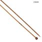 Carbonized Bamboo Knitting Needles