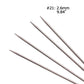 Stainless Steel Straight Knitting Needles (Knitting Tools)